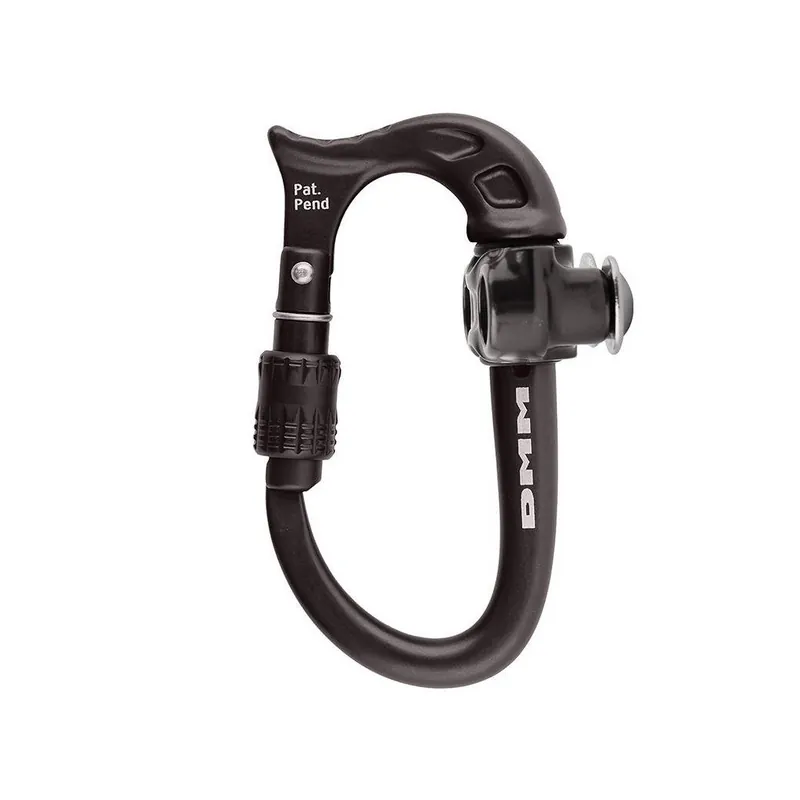Finální Výprodej DMM materiálová karabina Micro Vault Lock Matt Grey