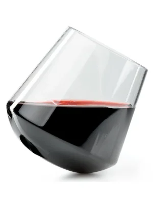 Cenový Hit GSI nepřevrhnutelná plastová sklenička Stemless Red Wine Glass