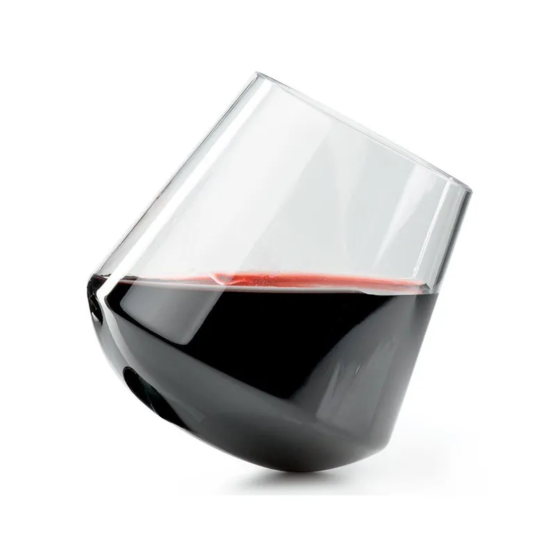 Cenový Hit GSI nepřevrhnutelná plastová sklenička Stemless Red Wine Glass