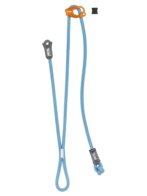 Petzl DUAL CONNECT ADJUST dvojitá smyčka s 1 nastavitelným ramenem modrá Vysoce Kvalitní