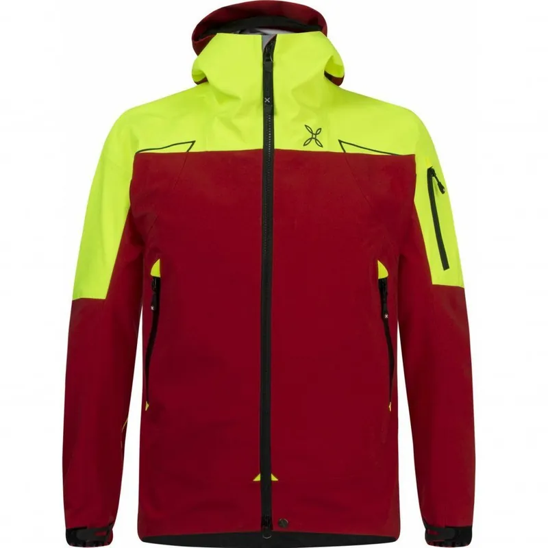 MONTURA bunda MONTE JACKET červeno/žlutá Akční Nabídka
