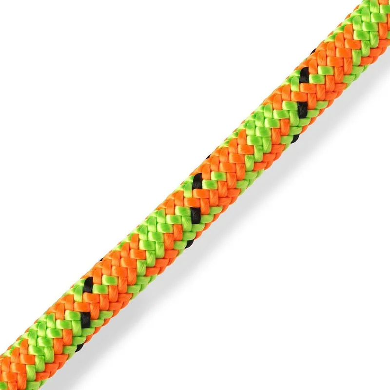 Oblíbený Marlow arboristické lano MAVERICK 11,5 mm oranžová/zelená - metráž