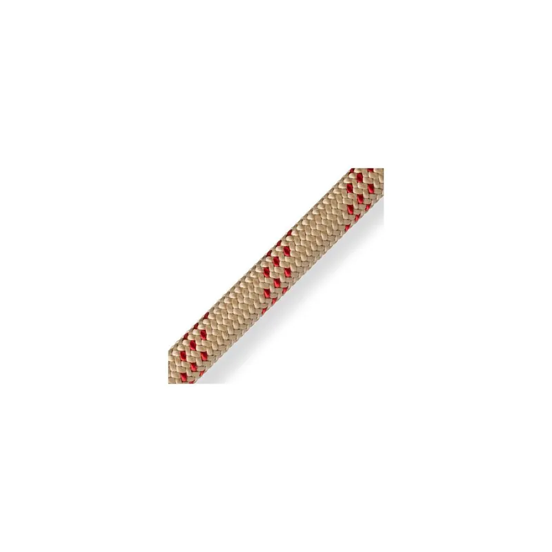 Marlow lano ProTec 500 Natural/Red 11 mm - metráž Cenový Hit