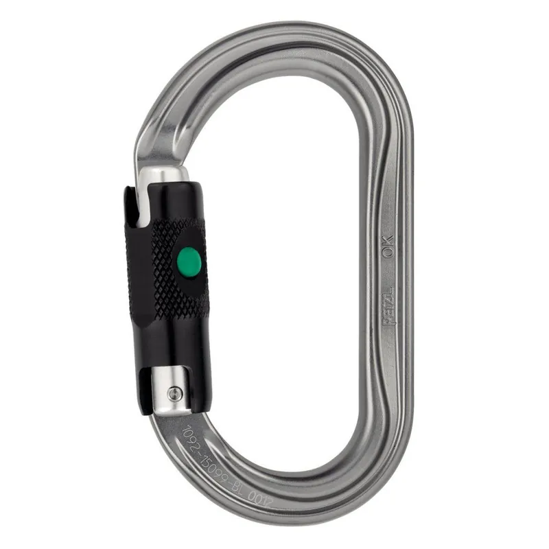 PETZL karabina OK BALL-LOCK - new Oblíbený