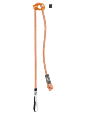 Petzl CONNECT ADJUST jednoduchá nastavitelná odsedávací smyčka červená Hit Sezóny