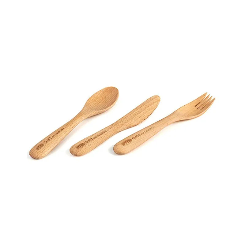 GSI OUTDOORS Rakau Cutlery Set Značkový