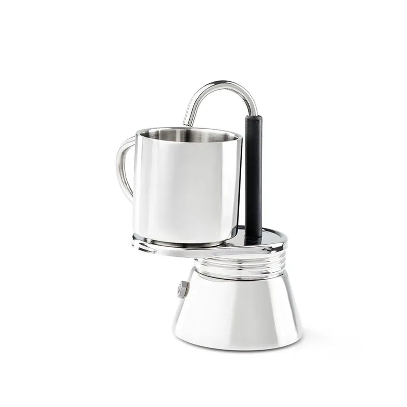 GSI OUTDOORS Stainless Mini Espresso 1 cup Top Prodej