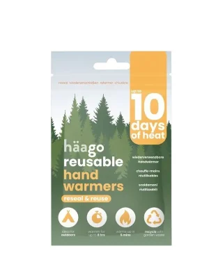 HAAGO ohřevné sáčky REUSABLE HAND WARMERS Oblíbený