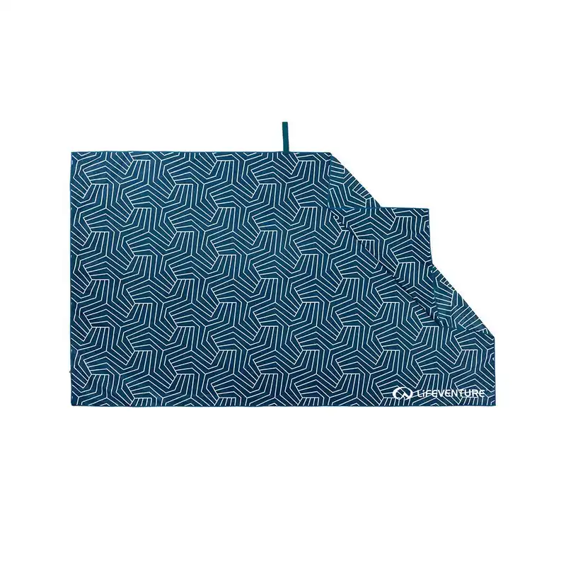 LIFEVENTURE Printed SoftFibre Trek Towel Recycled Hit Sezóny