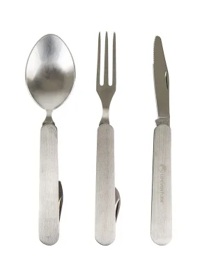 Lifeventure příborový set Folding Knife, Fork & Spoon Set Ihned K Objednání