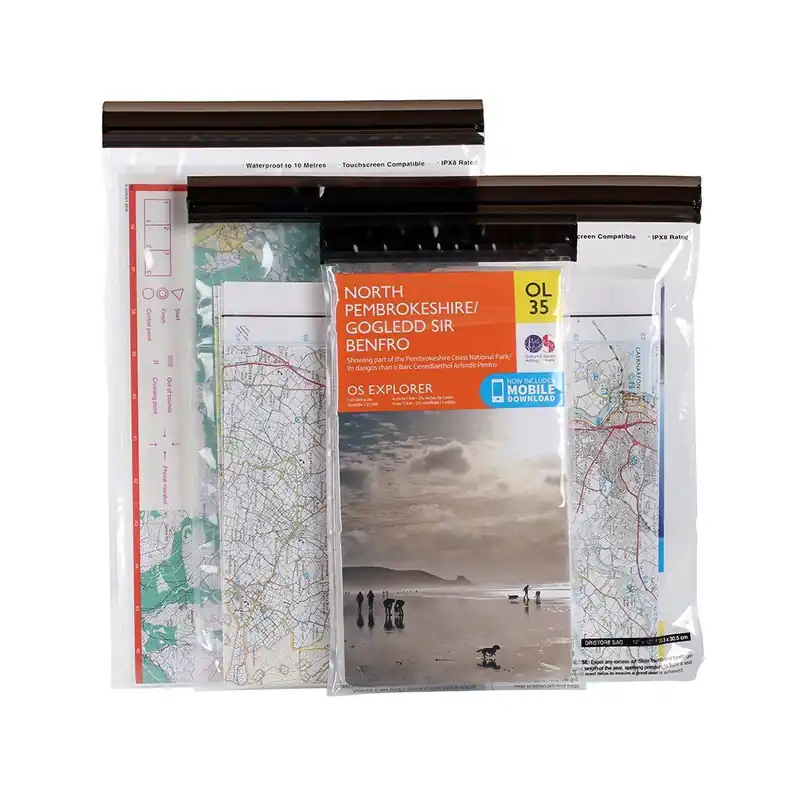 LIFEVENTURE DriStore LocTop Bags - Maps Originální