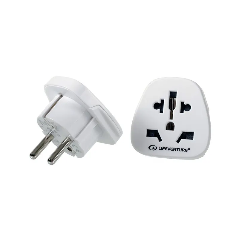 Nízká Cena LIFEVENTURE World to Europe Travel Adaptor