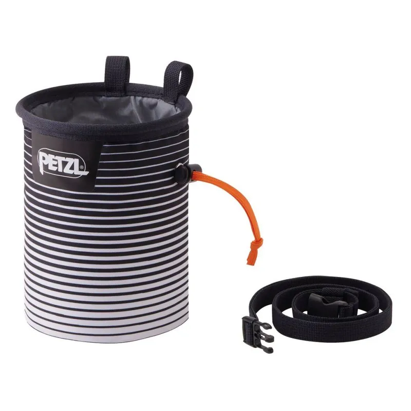 Bezpečná Platba Petzl BANDI SAILOR STRIPES pytlík na magnézium pruhovaný bíločerný