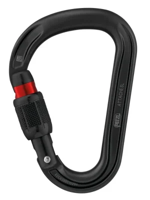 Super Cena Petzl karabina HMS ATTACHE screw lock