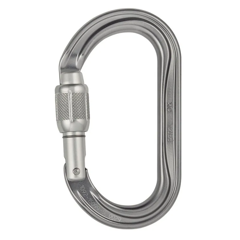 PETZL karabina OK SCREW - LOCK 2017 Speciální Cena
