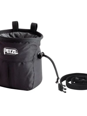 Jen Po Omezenou Doba Petzl SAKAPOCHE BLACK pytlík na magnézium černý