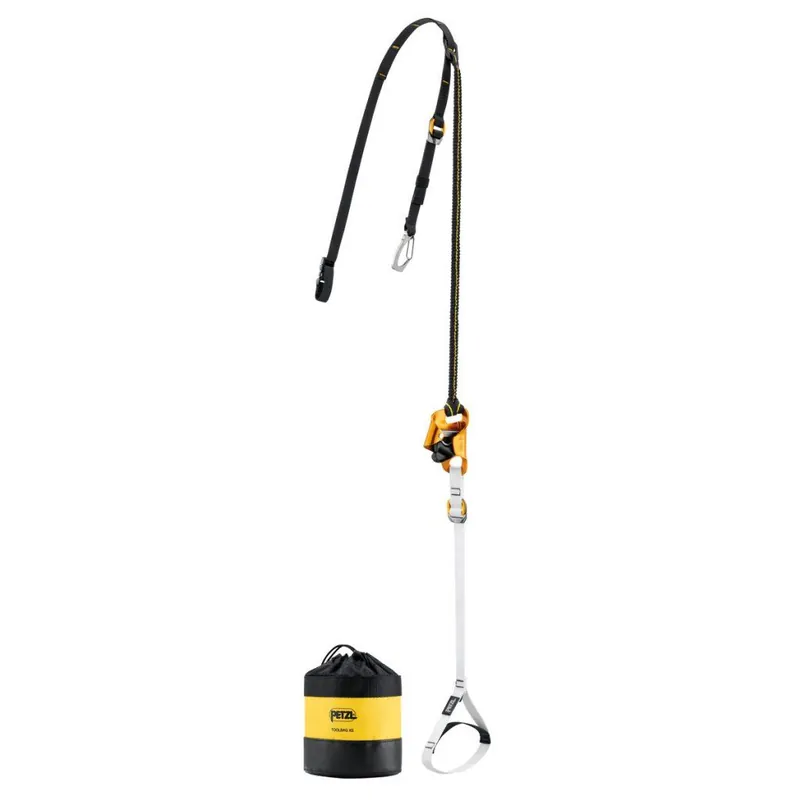 PETZL set kolenní blokant se stupačkou KNEE ASCENT FOOT LOOP Nejlepší Volba