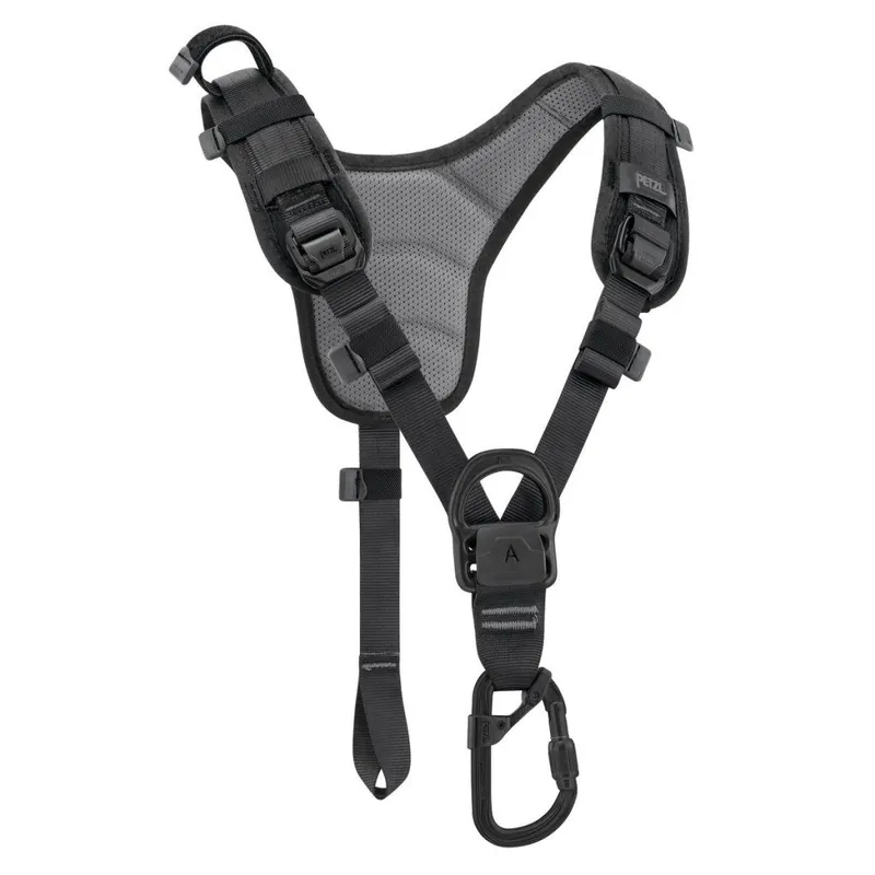 Expresní Doručení Petzl TOP hrudní postroj ČERNÝ