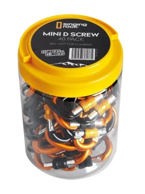 Hit Sezóny Singing Rock Karabina MINI D šroub. 40pack