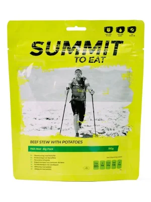 SUMMIT TO EAT dehydrovaná strava DUŠENÉ HOVĚZÍ VE VLASTNÍ ŠTÁVĚ Jen Po Omezenou Doba