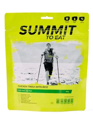 SUMMIT TO EAT dehydrovaná strava KUŘE TIKKA S RÝŽÍ Akční Nabídka