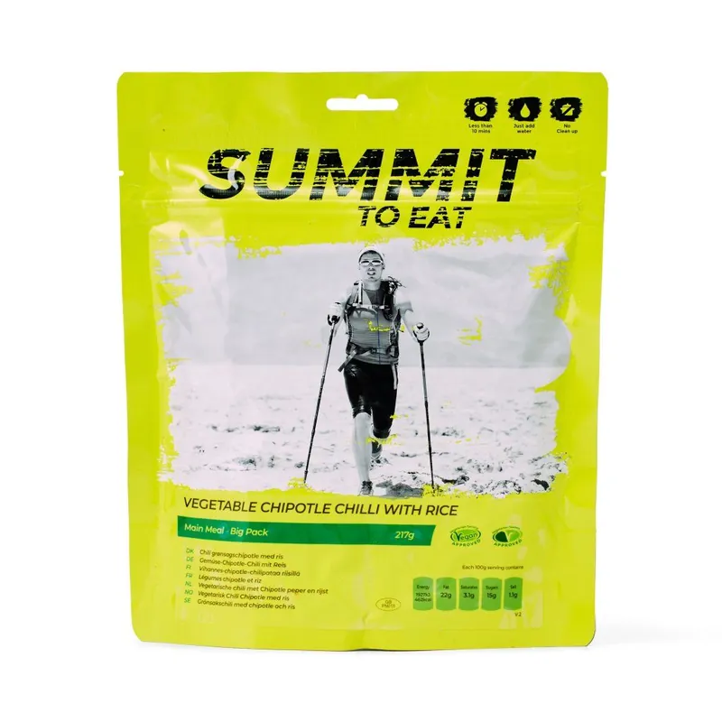 SUMMIT TO EAT dehydrovaná strava VEGETARIÁNSKÉ JALAPENO S RÝŽÍ Autentický