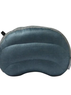 Zlevněný Thermarest AIR HEAD DOWN PILLOW Regular Midnight Print nafukovací polštářek s vrstvou peří modrý