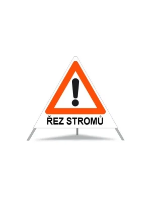 Triopan skládací výstražná značka Standart N 70cm řez stromů Zlevněný
