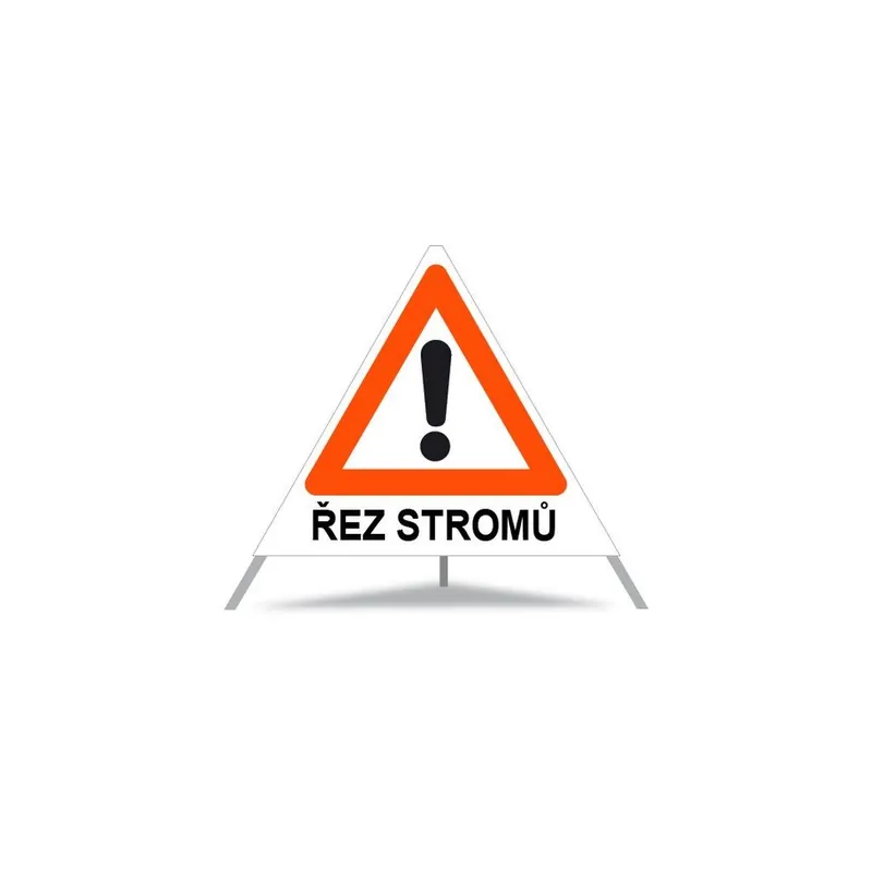 Triopan skládací výstražná značka Standart N 70cm řez stromů Zlevněný