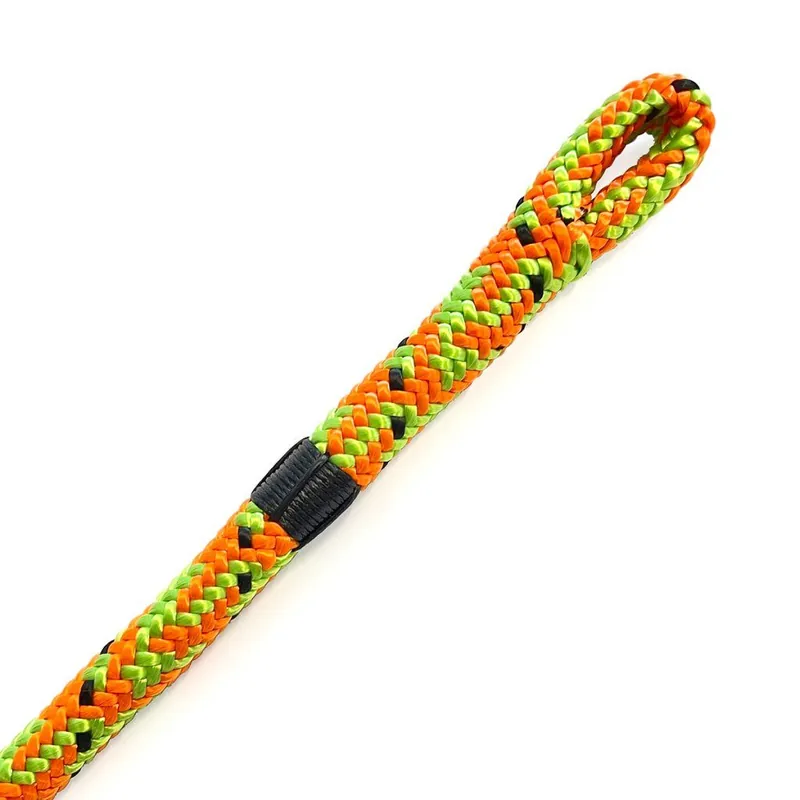 Marlow arboristické lano MAVERICK 11,5 mm s okem oranžová/zelená Sezónní Sleva