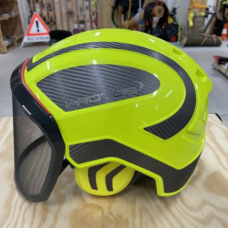 Akční Nabídka Protos Integral přilba FOREST hi-vis žlutá/carbon