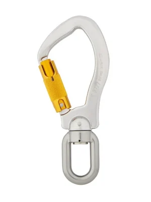 Zlevněný RidgeGear karabina Triple Lock s obratlíkem RGK44