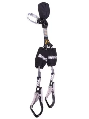 RidgeGear samonavíjecí zachycovač pádu TWINLEG "Y" RGL28 Vysoce Kvalitní