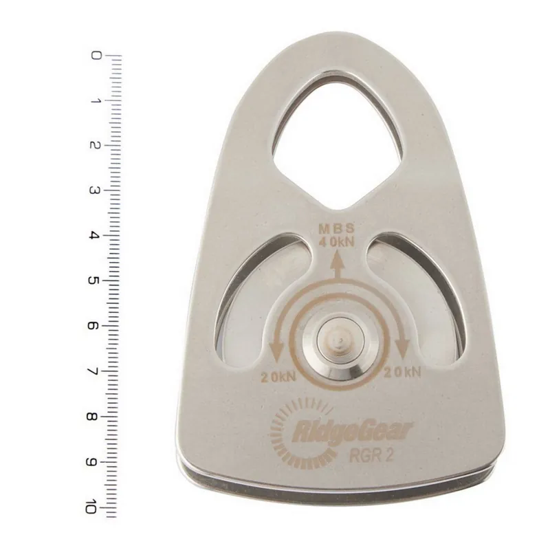 RidgeGear kladka nerez RGR2 40kN Pouze Dnes