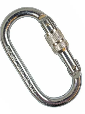 Akce RidgeGear karabina ocelová ovál šroubovací RGK1