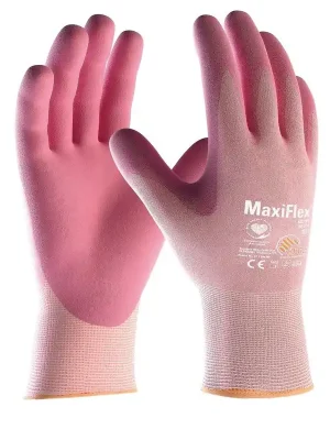 Dokud Zásoby Vydrží ATG rukavice MaxiFlex Active růžová