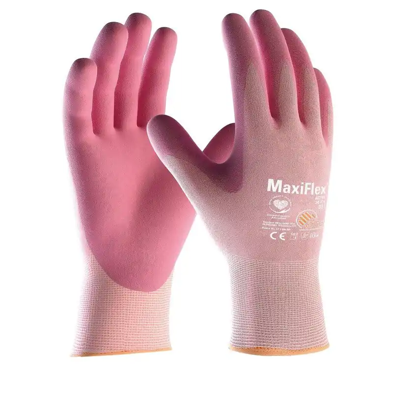 Dokud Zásoby Vydrží ATG rukavice MaxiFlex Active růžová