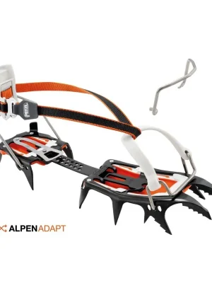Petzl SARKEN LLU 12hr.mačky leverlock universel Dokud Zásoby Vydrží
