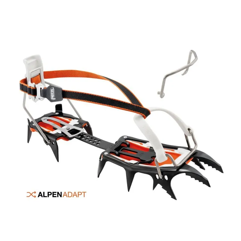 Petzl SARKEN LLU 12hr.mačky leverlock universel Dokud Zásoby Vydrží