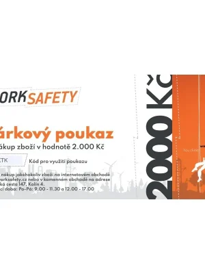 Dárkový poukaz - 2000Kč Dokud Zásoby Vydrží