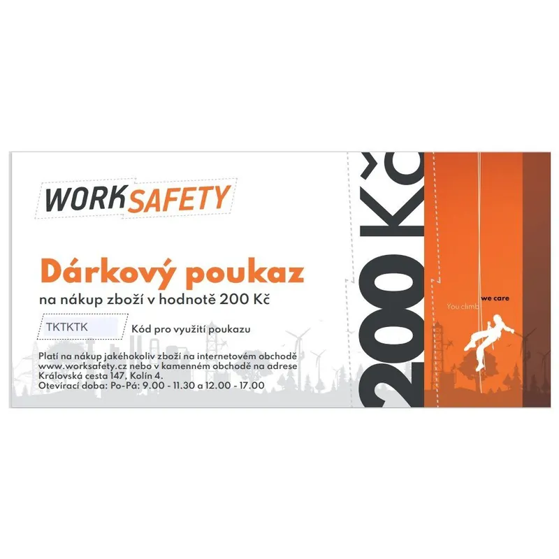 Novinka Dárkový poukaz - 200Kč