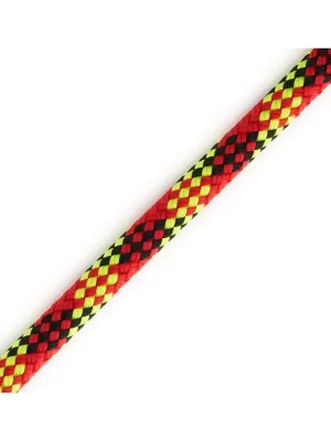 Courant lano Ultima 11mm červená/reflexní žlutá - metráž Sleva