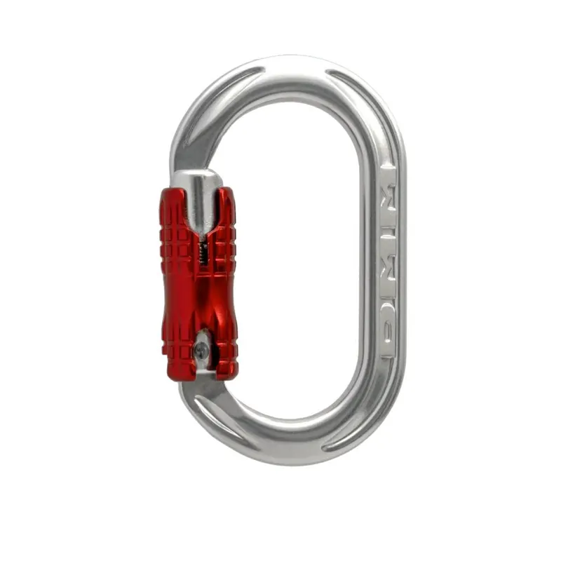 DMM XSRE karabina Locksafe Silver/Red Autentický