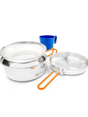 Odeslání Ihned GSI OUTDOORS Glacier Stainless 1 Person Mess Kit