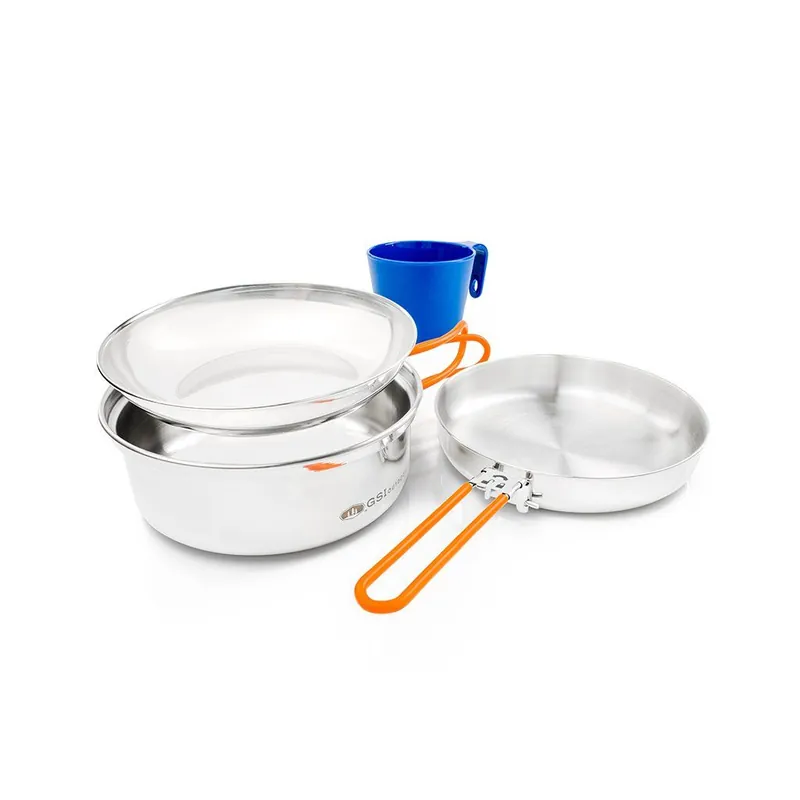 Odeslání Ihned GSI OUTDOORS Glacier Stainless 1 Person Mess Kit