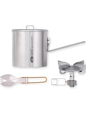 GSI OUTDOORS Glacier Stainless Explorer Set Dokud Zásoby Vydrží