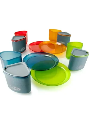 Jen Po Omezenou Doba GSI OUTDOORS Infinity 4 Person Compact Tableset, Multicolor