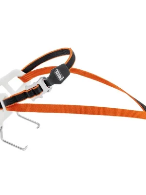 Novinka Petzl BACK FLEX BINDING zadní košíček k mačkám