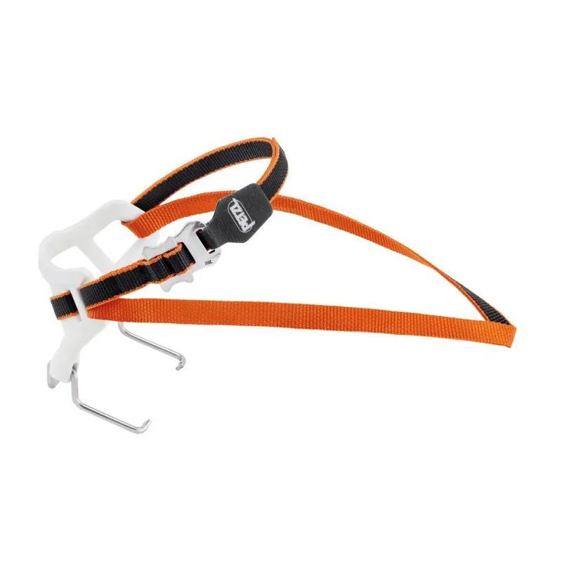 Novinka Petzl BACK FLEX BINDING zadní košíček k mačkám