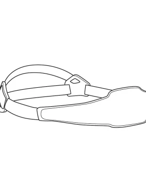 Petzl ČERNÝ ELASTICKÝ PÁSEK pro SWIFT RL pro starší typ čelovek Zlevněný